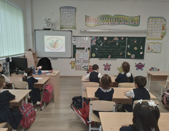 Отчет о проведении недели горячего питания в начальной школе.